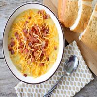 Bacon Cheddar Potato Soup Recipe - (4.7/5) image