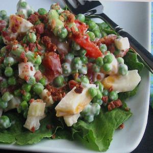 Pea Salad With a Twist image