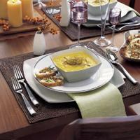 Curried Parsnip Soup with Shredded Apples image