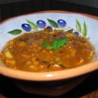 Curry Potato Lentil Soup image