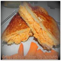 Grilled Buffalo Chicken Dip Sandwich_image