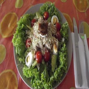 KiwiCats Gourmet Salad With Chicken image