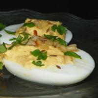 Deviled Eggs Moroccan-Style image