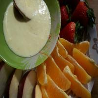 Cream Cheese Orange Sauce for Fruit_image