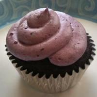 Blueberry Cupcakes with Blueberry Cream Cheese Frosting image