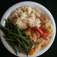Grilled Shrimp with Pineapple and Mango image