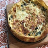 Easy Spinach and Gouda Cheese Quiche_image
