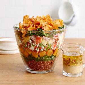 Autumn Layered Salad with Butternut Squash and Quinoa image