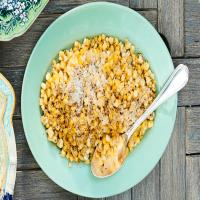 Sauteed Corn with Black Pepper and Manchego_image
