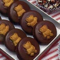 Cheery Chocolate Teddy Bear Cookies image