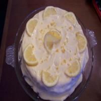 Lemon Layer Cake With Lemon Cream Frosting_image