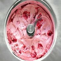 Raspberry-Cassis Ice Cream_image