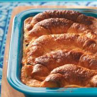 Makeover Chocolate Croissant Pudding_image