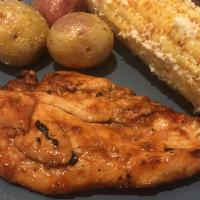 Grilled BBQ Chicken Breasts image