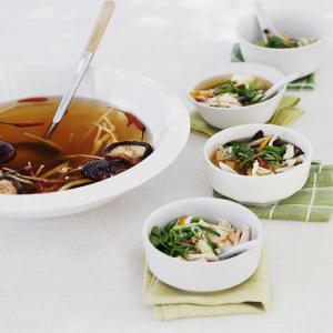 Hot and Sour Broth with Shredded Chicken image