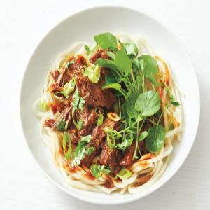 Slow-Cooker Beef Stew with Noodles image