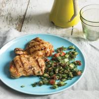 Grilled Lemon Chicken with Tabbouleh image