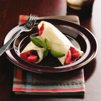 Spiced Apple-Cranberry Crepes image