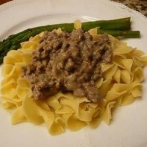 Army SOS Creamed Ground Beef Recipe_image