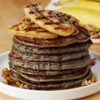 Banana Bread Pancakes With Grilled Maple Rum Bananas Recipe by Tasty_image