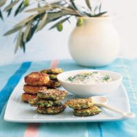 Chickpea Fritters with Tzatziki_image