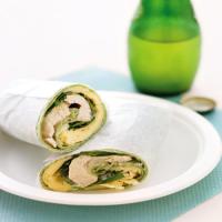 Chicken Salad and Havarti Cheese Wrap image