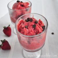 Strawberry Rhubarb Sorbet Recipe - (4.5/5)_image