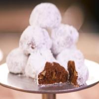 Chocolate Walnut Snowball Cookies image