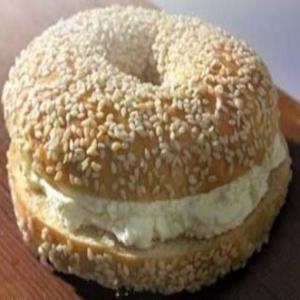 Cucumber and Cream Cheese Bagel Spread image