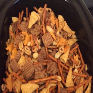 Snack Mix (Nuts & Bolts) Slow-Cooker Recipe image