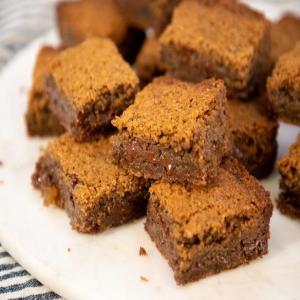 Ginger and Chocolate Chip Blondies image