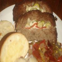 Pickle Stuffed Meatloaf image