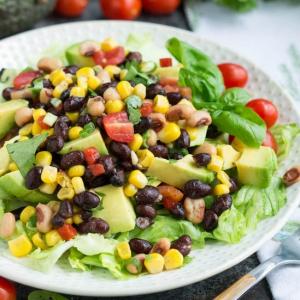 Avocado Black Eyed Pea Salad_image