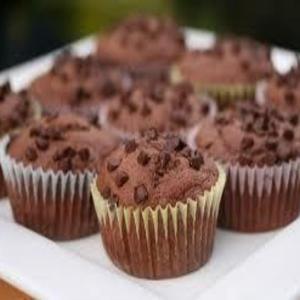 Chocolate Chocolate Chip Muffins_image