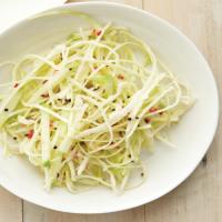 Cabbage and Green Apple Slaw image