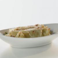 Cannelloni or Stuffed Shells with Veal and Sweet Sausage_image