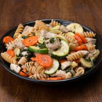 Meal-Prep Garlic Chicken And Veggie Pasta Recipe by Tasty_image