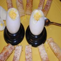 Irish Boiled Eggs & Dippies for One_image