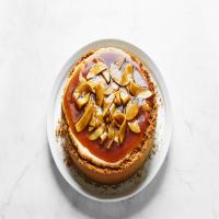 Creole Cream Cheesecake With Caramel-Apple Topping_image