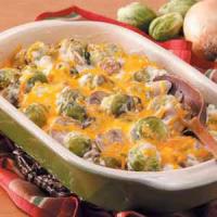 Creamy Brussels Sprouts Bake image