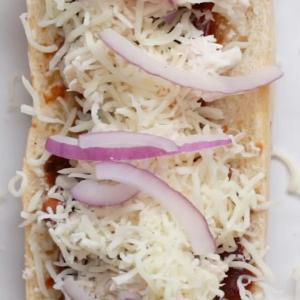 Easy Barbecue Baguette Chicken Pizza Recipe by Tasty_image