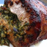 Pork Loin Stuffed with Spinach image