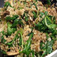 Spinach Fried Rice image