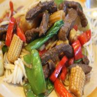 Spicy Chinese Stir Fry Beef image