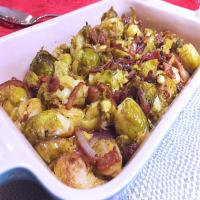BRUSSELS SPROUTS With BACON & ONIONS image