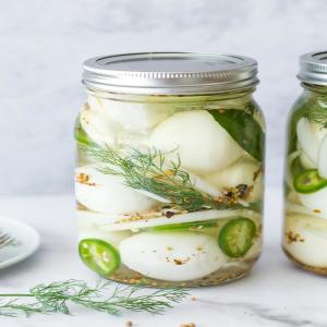 Spicy Pickled Eggs Recipe (No Canning Necessary) - Simply Whisked_image