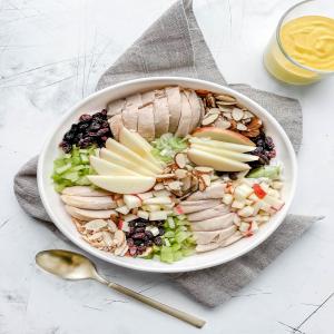 Quick and Easy Curry Chicken Salad for Lunches image