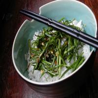 Stir-Fried Garlic Chives With Chile image
