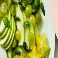 Green Fruit Salad with Lime and Honey image
