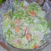 Lettuce and Fruit Salad image